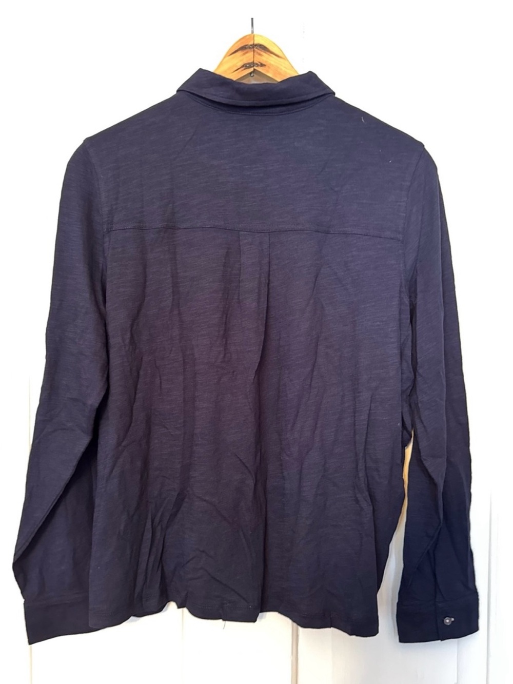 Boden Navy Button-Down Shirt - Picture 5 of 5